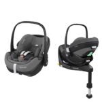 Set | Autostoel Maxi-Cosi Pebble 360° Pro Slide Tech Select Grey met Isofixbase Pro Slide Tech