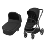 Kinderwagen Maxi-Cosi Oxford Essential Black met Reiswieg Oria