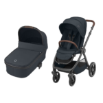 Kinderwagen Maxi-Cosi Oxford Essential Graphite met Reiswieg Oria