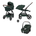 Kinderwagen Maxi-Cosi Oxford Plus Twillic Green met Autostoel Pebble 360° Pro2