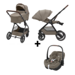 Kinderwagen Maxi-Cosi Oxford Plus Twillic Truffle met Autostoel Pebble 360° Pro2