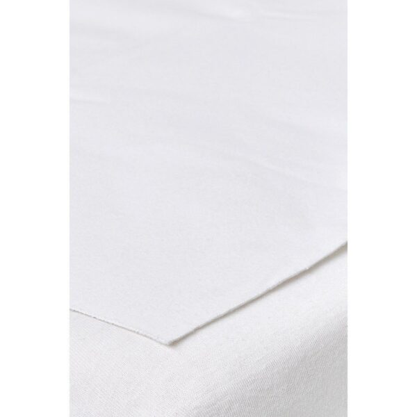 Bedzeil Molton Meyco Ledikant Wit - Afbeelding 1