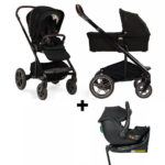 Kinderwagen Nuna MIXX Next Riveted + Autostoel Jacky Pro 360°&Base