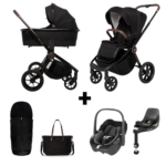 Kinderwagen Muuvo Quick SE2 2-in-1 Set Sunset Black + Autostoel Maxi-Cosi Pebble 360&Base