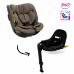 Autostoel Novi Baby® Jaimy Pro I-Size Dark Taupe&Base