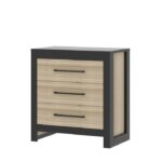 Commode Oklahoma Black/Oak