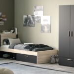Kinderkamer Izzy (Bedbank + 2-deurs Kast)