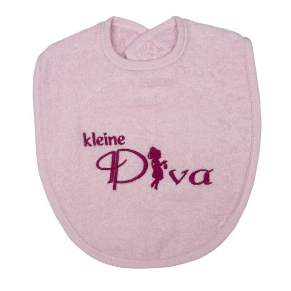 Slabber Petit Villain Kleine Diva Roze - Afbeelding 1