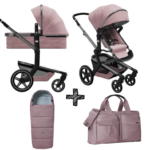 Kinderwagen Joolz Day+ Premium Pink + Voetenzak&Verzorgingstas