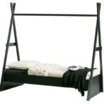 Bed Woood 1-persoons 80x200 Joep Zwart + Bedlade