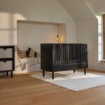 Babykamer Quax Hai No Ki Black Ash (Ledikant + Commode)