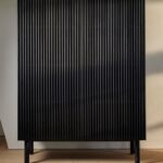 Kast Quax Hai No Ki Black Ash (2-deurs)