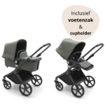 Kinderwagen Bugaboo Fox Cub Essential Black/Forest Green