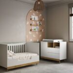 Babykamer Scandinave (Ledikant 70x140 + Commode)