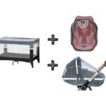 Set | Muskietennet voor Reiswieg, Autostoel en Campingbed