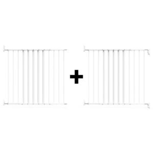 Set | 2 x Traphek Baaloo Powerfix Metaal Wit 60-107cm