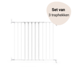 Set | 3x Traphek Baaloo Powerfix Metaal Wit 60-107cm