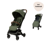 Buggy Novi Baby® Sky Green Melange met Voetenzak