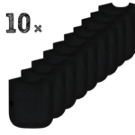 Set 10x Slabbers Funnies Uni Zwart