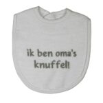 Slabber Petit Villain Oma's Knuffel Wit