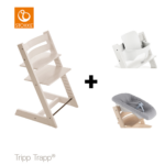 SET | Kinderstoel Stokke® Tripp Trapp® White Wash met Babyset&Newbornset