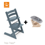 Kinderstoel Stokke® Tripp Trapp® Fjord Blue met Newbornset