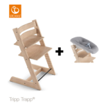 Kinderstoel Stokke® Tripp Trapp® Oak Natural met Newbornset