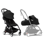 Buggy Stokke® YOYO3 Black Met Newborn Pack