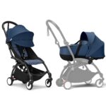 Buggy Stokke® YOYO3 Air France  Blue Met Reiswieg