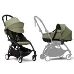Buggy Stokke® YOYO3 Olive Met Reiswieg
