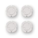 Stopcontactbeveiliger Babyjem Wit 4 stuks