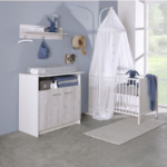 Babykamer Thijs (Ledikant + Commode)
