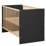 Ledikant Colorfull Home Timo 60x120 Beuken/Zwart