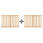 SET | 2x Traphek Noma Hout Naturel