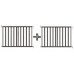 SET | 2x Traphek Noma Hout Grijs