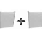 Traphek Lionelo Tulia White 2 stuks