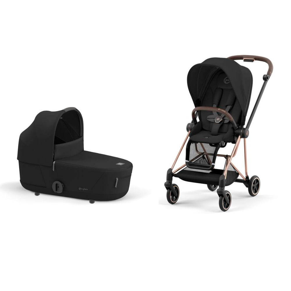 Kinderwagen Cybex Mios Lux Sepia Black/Black - Afbeelding 1