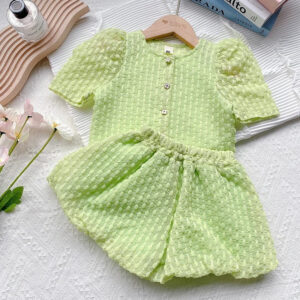 Mini Fashion™ - Trendy&Stijlvol - Zomerset Groen / 116 (6 jaar) | Educatief Speelgoed