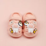 Mini Fashion™ - Leuk Astronauten Ontwerp - Kinder Slippers Roze / 210mm (7-8 jaar) | Educatief Speelgoed
