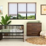 Babykamer Colorfull Home Luna Black/Walnut (Ledikant + Commode)