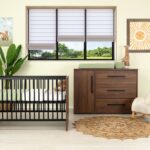 Babykamer Colorfull Home Luna XL Black/Walnut (Ledikant + Commode)