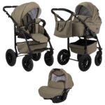 Kinderwagen Teddy Siena 3-in-1 Taupe