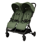 Duobuggy Novi Baby® Foss Go Forest Green + 2x Voetenzak Cozy Cloud Go Forest Green