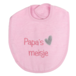 Slabber Petit Villain Papa's meisje Roze