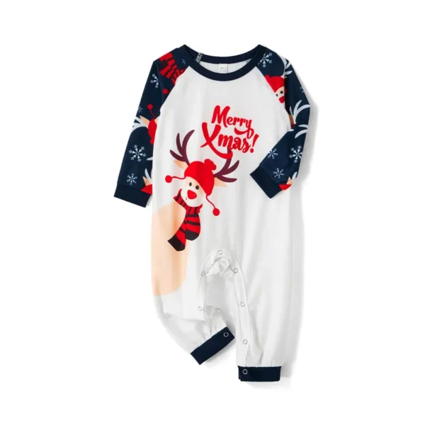 Mini Fashion™ - Leuk Voor Het Gezin - Kerst Pyjama Set Baby's -  (18-24 maanden) | Educatief Speelgoed - Afbeelding 1