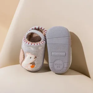 Mini Fashion™ - Leuk Cartoon Design - Binnen Pantoffels Grijs / 15 (2-2.5 jaar) | Educatief Speelgoed
