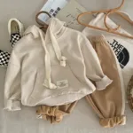 Mini Fashion™ - Pleasure Fun - Hoodie Beige / 80 (18-24 maanden) | Educatief Speelgoed