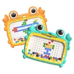 Crabby Sketcher™ - Baanbrekend Leren - Magneettablet Groen | Educatief Speelgoed
