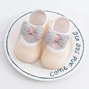 Mini Fashion™ - Nooit Meer Uitglijden - Anti Slip Sokken Beige / 23 (2-3 jaar) | Educatief Speelgoed