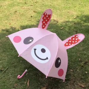 Kids Umbrella™ - Dansen in de regen - Paraplu voor Kinderen Roze Konijn | Educatief Speelgoed